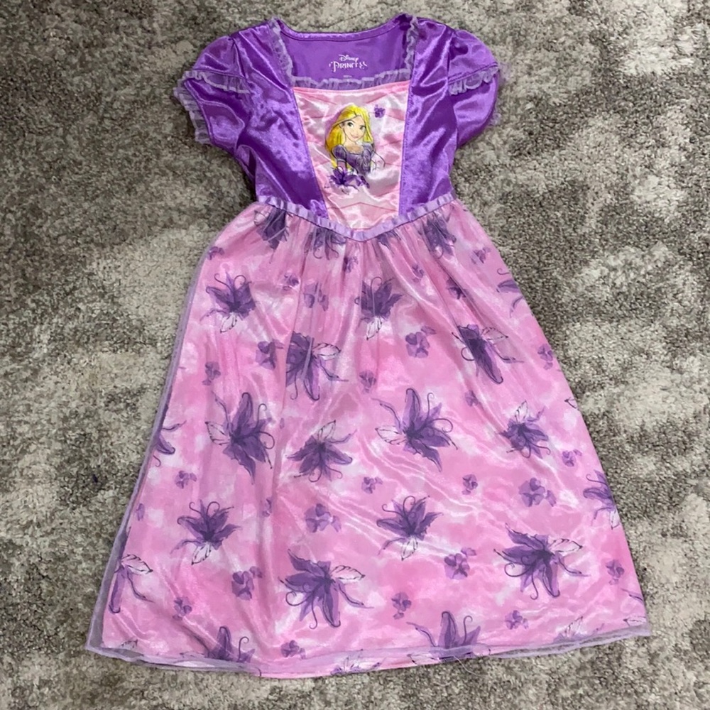 Rapunzel Tangled Fancy Night Gown Purple size 5T